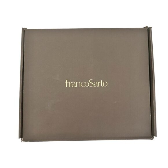 Franco Sarto Womens Gray Suede Adeja Ankle Strap High Heels Sz 10 New - Picture 8 of 10